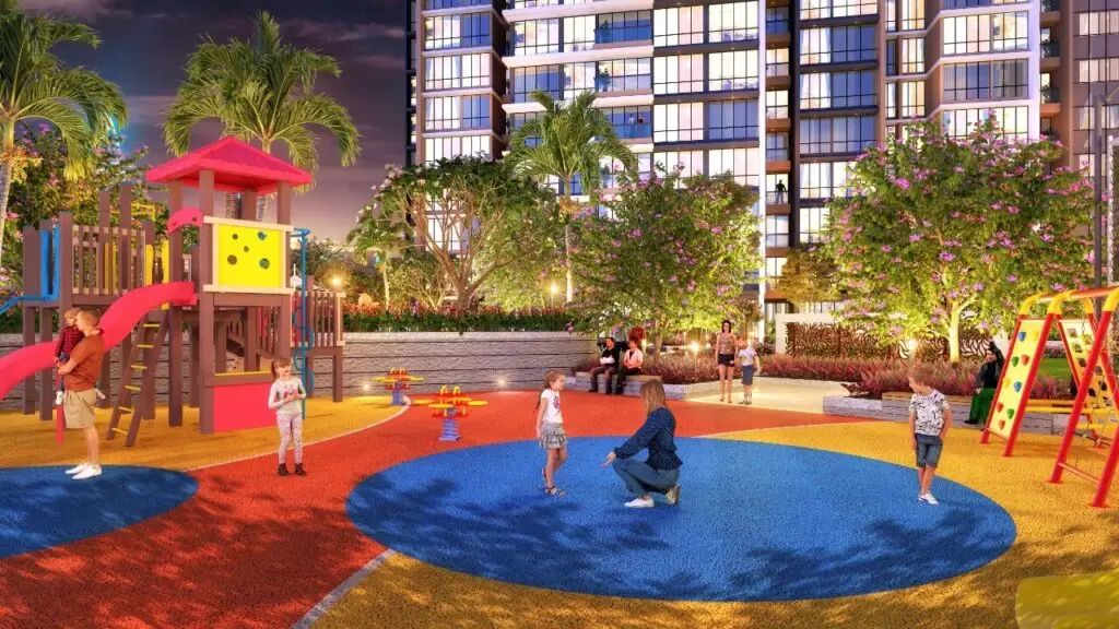 Satyam Peace of Mind Kharghar Central kids play area